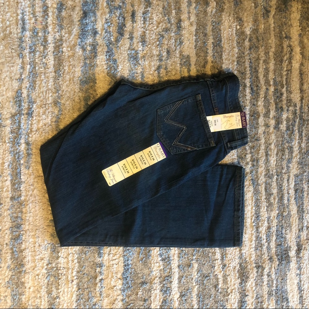 Wrangler blue jeans